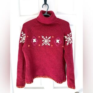 Vintage Tristan & Iseut Wool Turtleneck Sweater